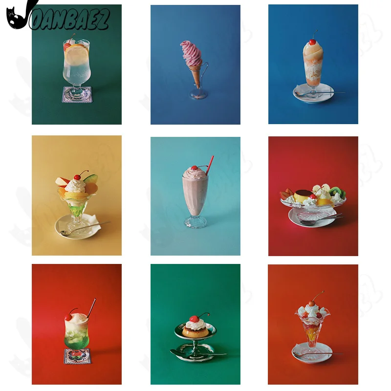 

Food Diamond Painting Delicious Ice Cream 5D Diy Wall Art Cross Stitch Embroidery Inlaid Room Decoration Gift