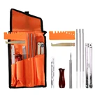 Новинка 2021, набор для ЗАТОЧКИ ЦЕПНОЙ ПИЛЫ 10x, инструмент для заточки цепи, инструмент для Stihl, для шлифовальной пилки Husqvarna