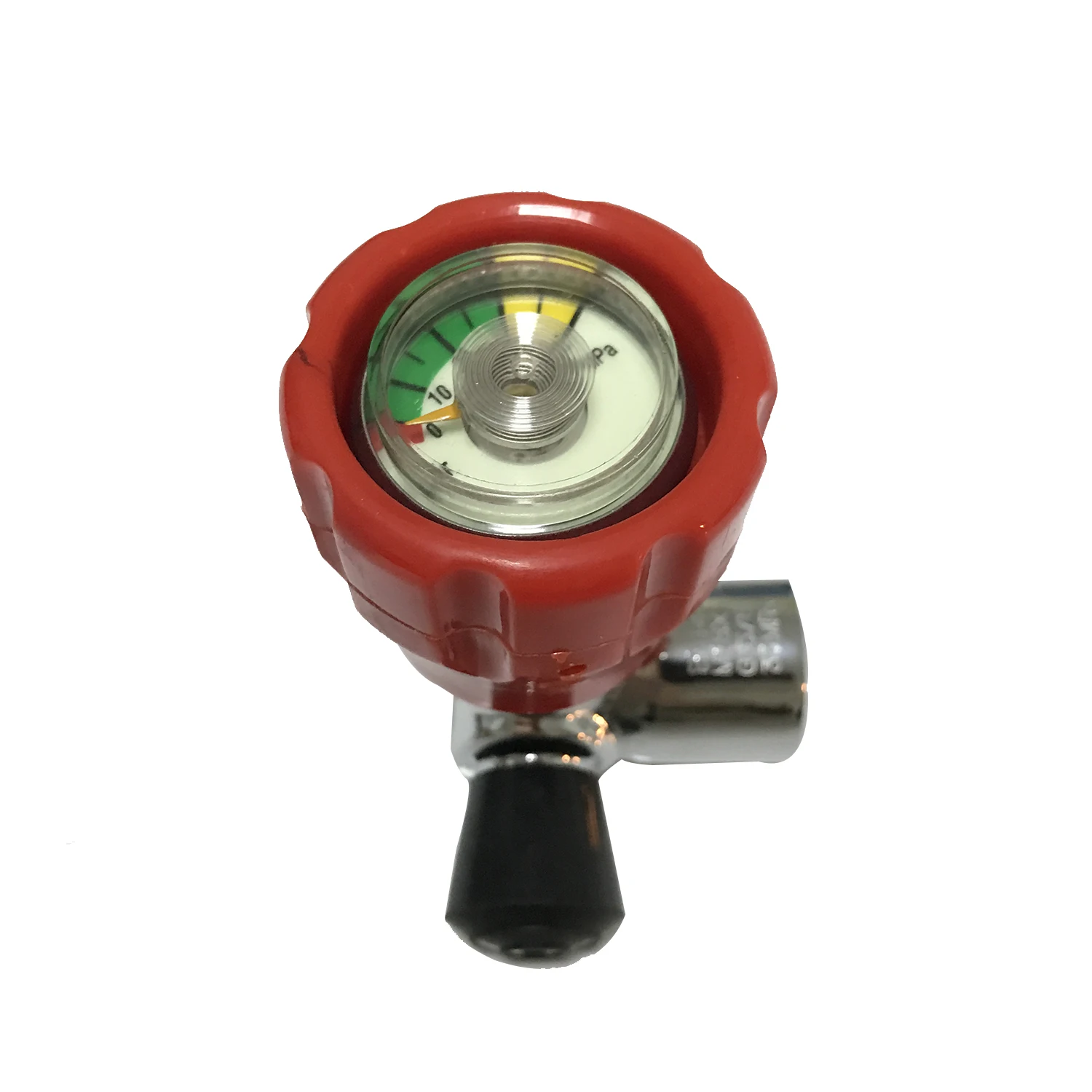 AC911 Pcp сжатого воздуха клапан Hpa 4500Psi красный с манометром для аквалангов Condor Vavle M18