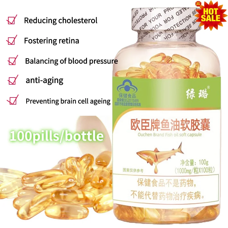 Капсулы рыбьего масла Omega 3 1000 мг предназначены для поддержки суставов головного