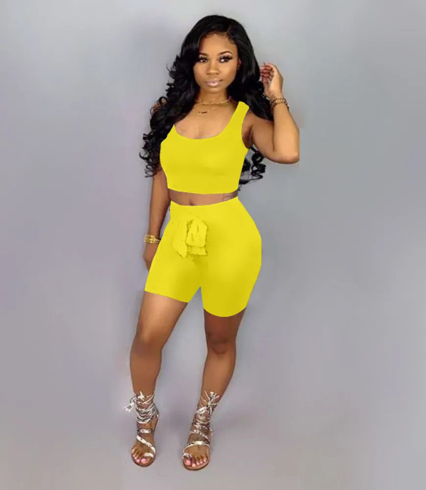 

Women's Casual Two-piece Set Woman Summer New Fashion Casual Loose Short Sleeve And Shorts 2pcs Suit