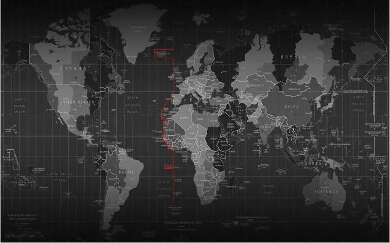 Beibehang пользовательские Настенные обои ретро стиль Карта мира обои покрытия стен кабинет диван ТВ фон обои домашний декор