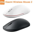 Беспроводная мышь Xiaomi Mi Wireless Mouse 2, портативные игровые мышки 1000 точекдюйм 2,4 ГГц Wi-Fi link, оптическая мышь для Windows, Mac OS Chrome OS