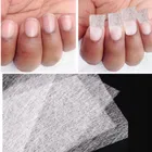 Дизайн ногтей стекловолокно для УФ-геля DIY ногти белые акриловые накладки для ногтей со скребком DIY маникюрные спа-инструменты