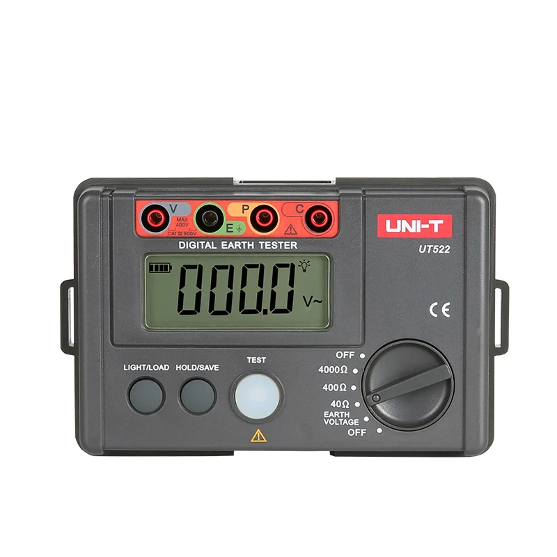 

UNI-T UT522 Ground Resistance Tester for measuring various power systems
