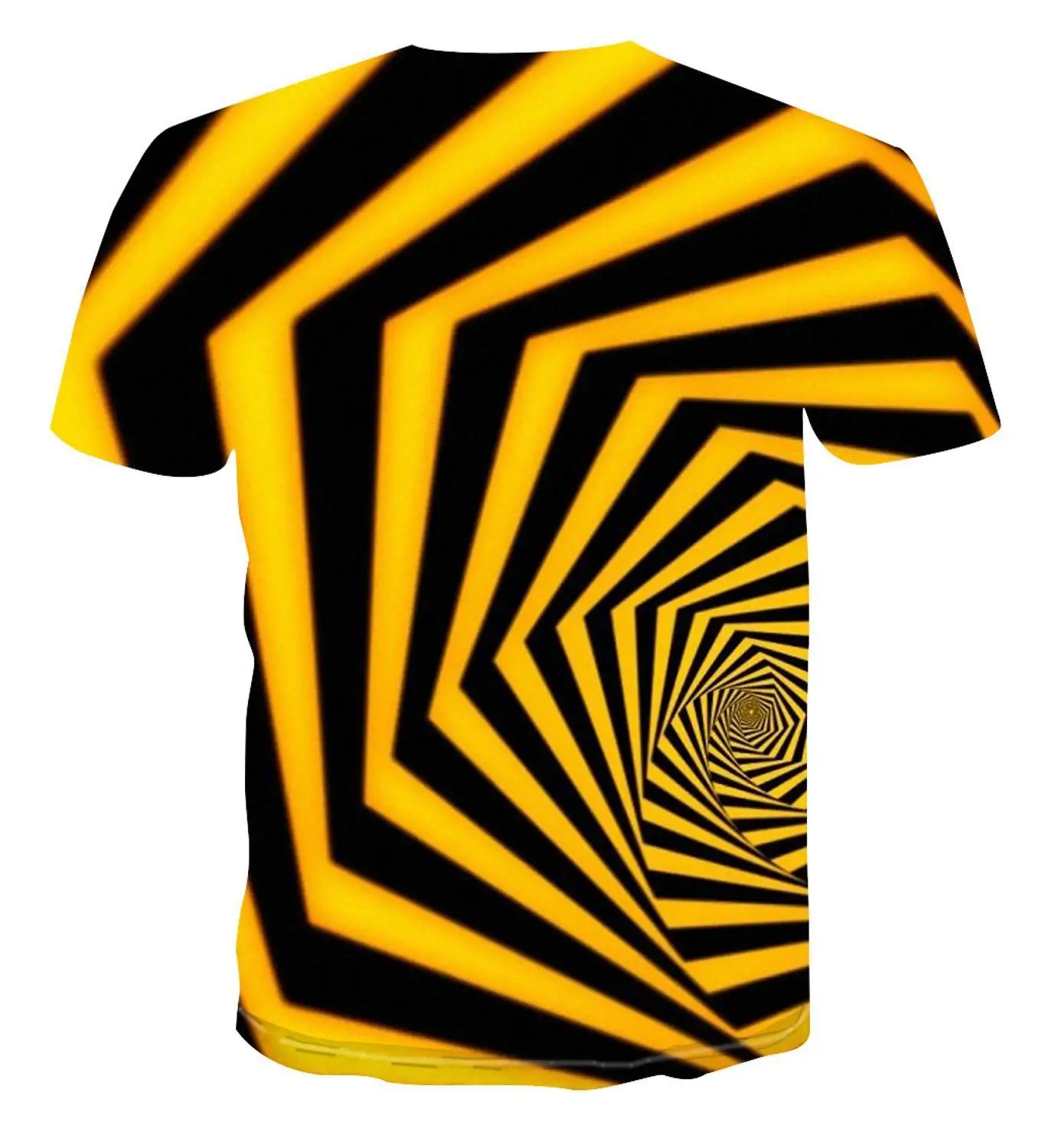 

3d Dynamic Picture T -Shirt Men 'S Printed Geometric T -Shirt Summer T -Shirt Breathable Top Tee Dizzy T-Shirt Couple Clothing