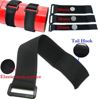 customizable elastic reverse buckle velcros magic nylon elastic band hook loop cable ties velcroing straps sticky fastener tape