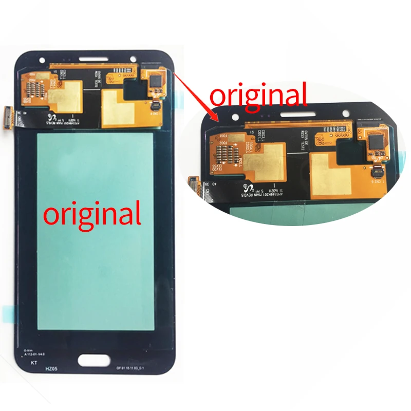 ЖК дисплей SUPER AMOLED для Samsung Galaxy J7 2015 J700 SM J700F J700H J700M J700H/DS сенсорный дигитайзер экран
