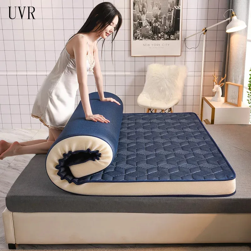 

UVR Thailand Latex Mattress Home Memory Foam Tatami Single Double Thick Student Dormitory Mattress Is Not Easy To Collapse