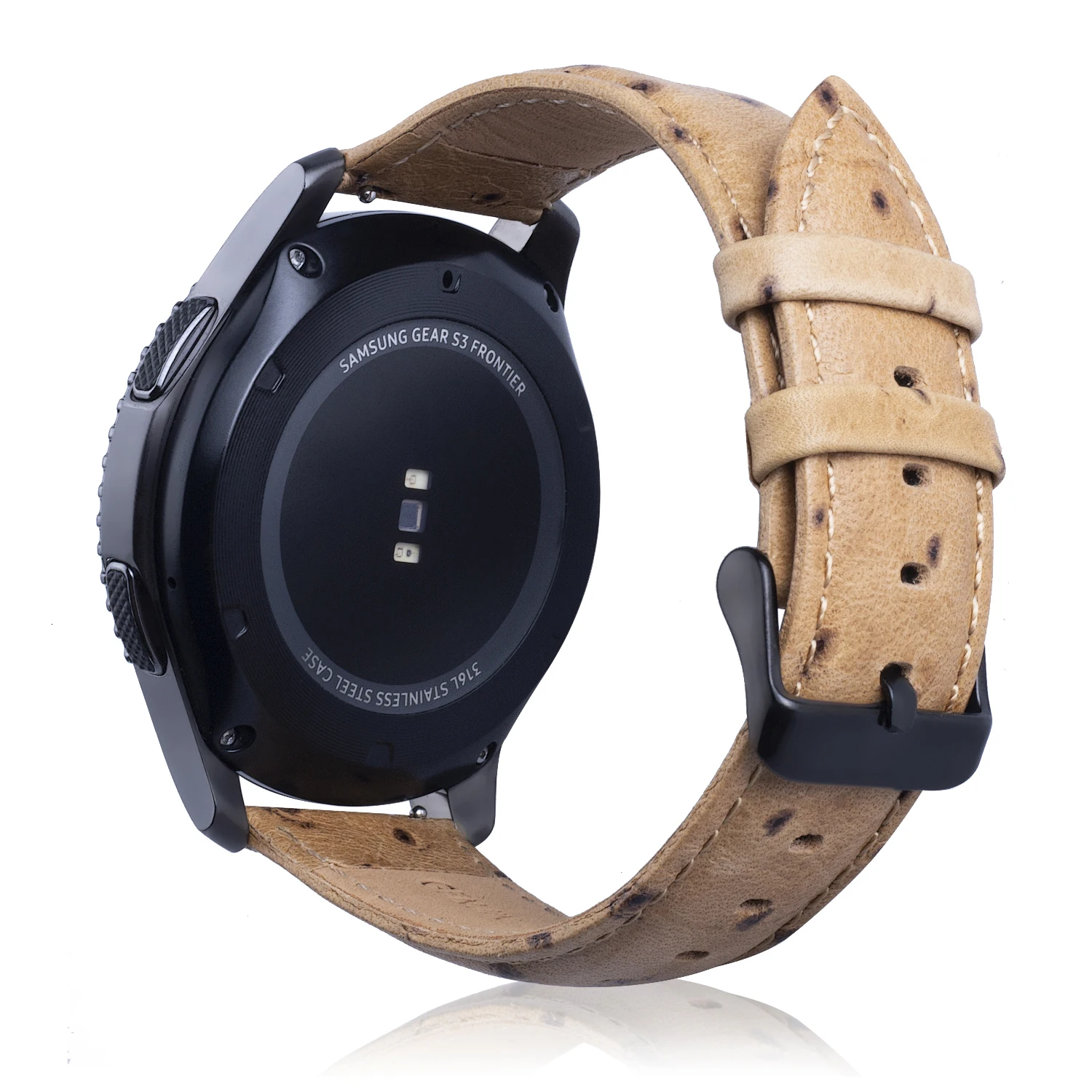 20 мм 22 мм ремешок для часов из натуральной кожи ремешок для samsung gear S3 Frontier классические умные часы сменные браслеты аксессуары