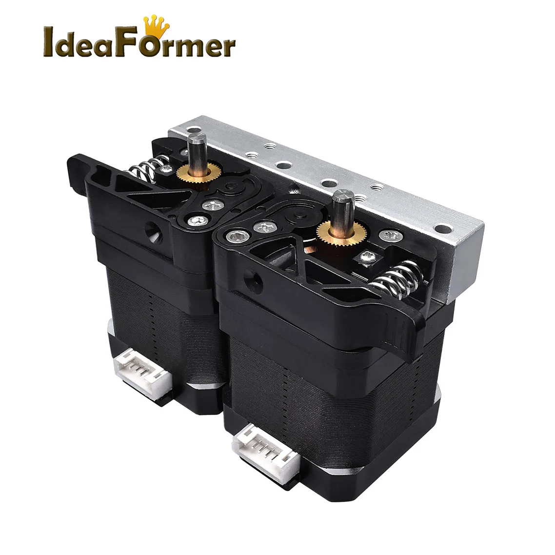 MK8 MK9 двойной головной экструдер полный комплект 12 V/24 V для 1,75 мм нити с мотором, тепло, комплект, ГОРЛОВАЯ ЧАКРА, сопла и вентилятор 3D-принтеры запчасти