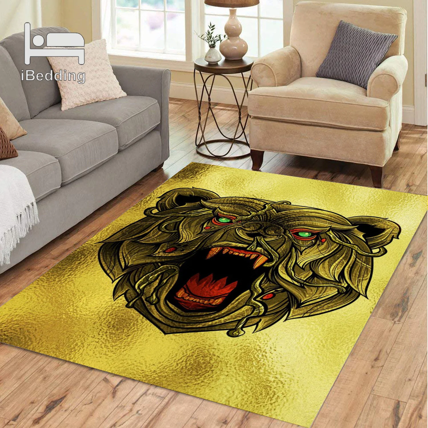 Детский комбинезон с принтом Медведь и Полар флиса картина c медведем ковров