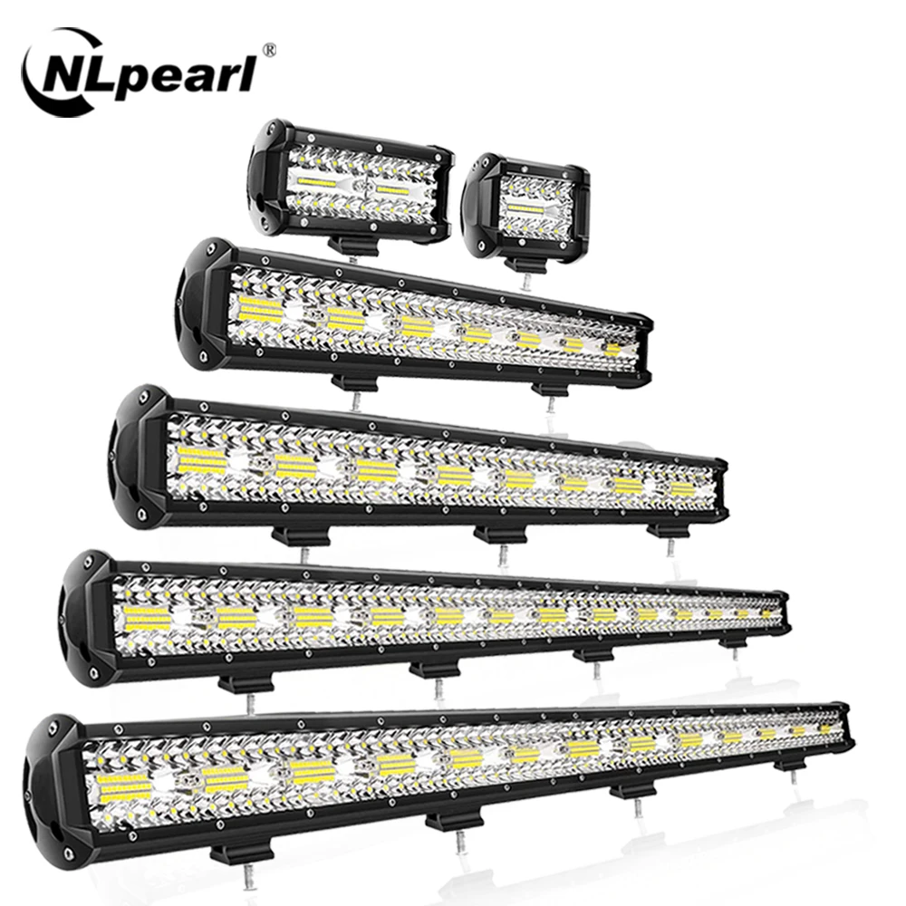 NLpearl 4 23 дюймов светильник бар/рабочий светодиодный бар Offroad Combo рабочий для