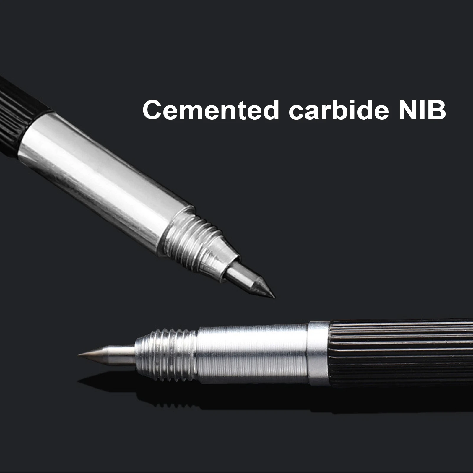 Гравировальная ручка из сплава с двумя головками Портативный прочный