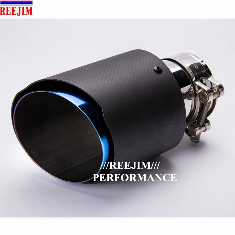 1 шт. матовый выхлопной автомобильный Стайлинг трубы глушитель наконечник из