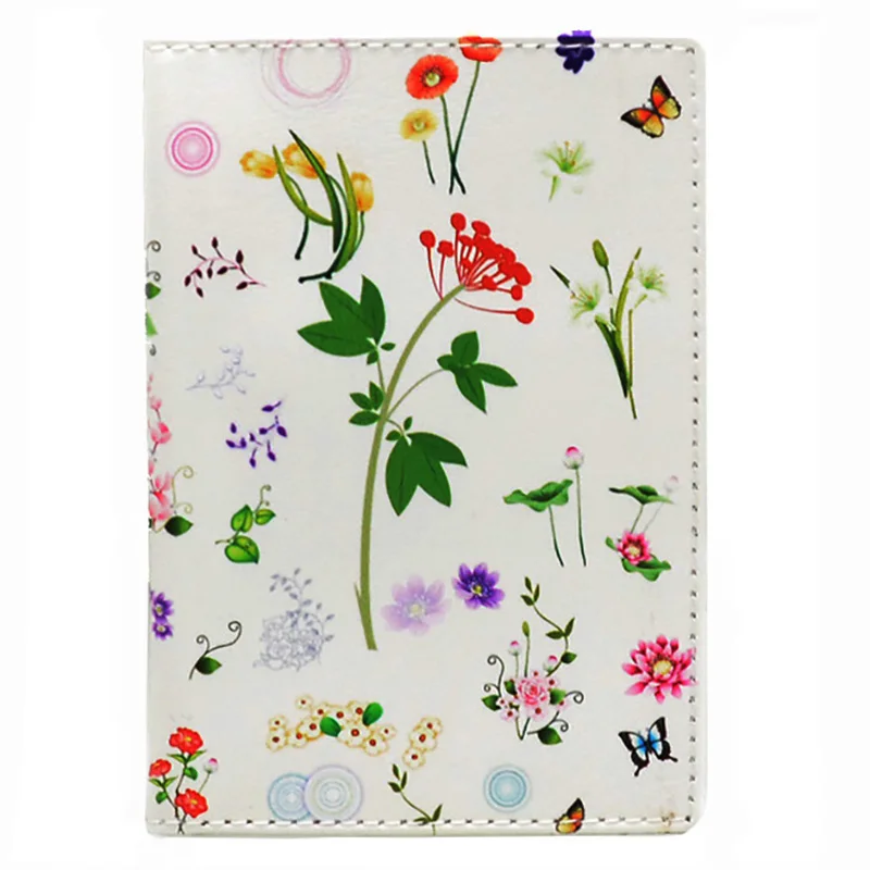 Красочные печатные иллюстрации обложки для паспорта пластиковые мульти Слоты ID