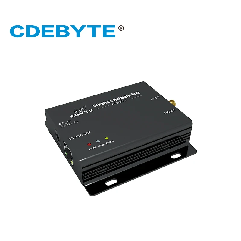Ethernet Long Range 433MHz 1W Star Network IoT uhf Wireless Transceiver rf Module 433 MHz Data Transmitter E70-DTU(433NW30-ETH)