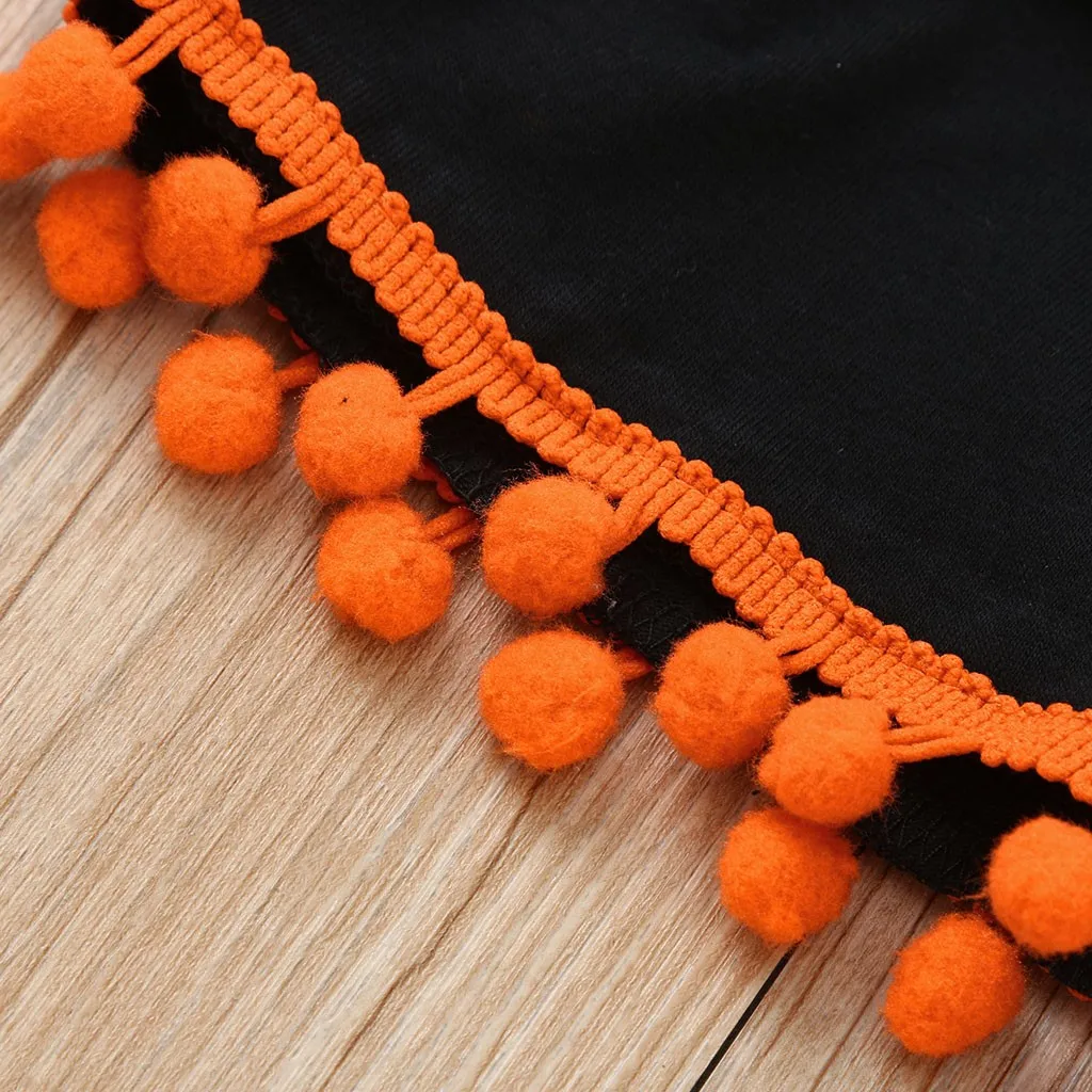 Детская осенняя одежда для маленьких девочек комплект из топа с длинным рукавом