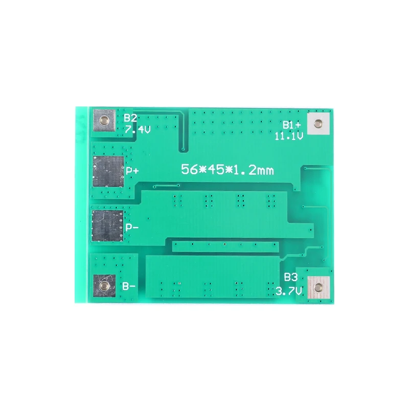 3S литий-ионная батарея зарядное устройство Lipo ячеечный модуль PCB плата защиты BMS для сверлильного двигателя 12,6 в с балансом 6A/12A/100A