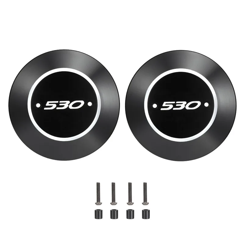2pcs Black Для TMAX530 TMAX 530- 2 шт мотоцикла с ЧПУ крышка статора двигателя защита двигателя протектор для YAMAHA TMAX 530 T MAX 530 - Цвет: 2pcs Black