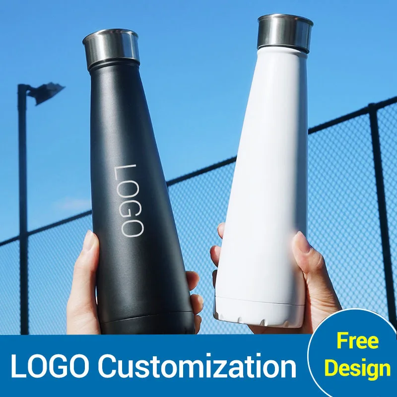 Customization Thermos Bottle For Water Bottles Stainless Steel Vacuum Insulated Cup Outdoor Flask Sport Protein Shaker Drinkware