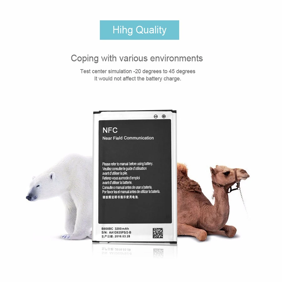 Оригинальный аккумулятор PINZHENG для мобильного телефона Samsung Galaxy Note 3 N9000 N9005 N7200