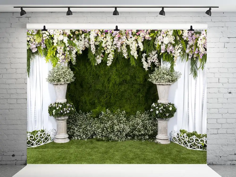 Kate 10x10ft свадебный фон для фотосъемки с цветами фотостудия свадебного дерева
