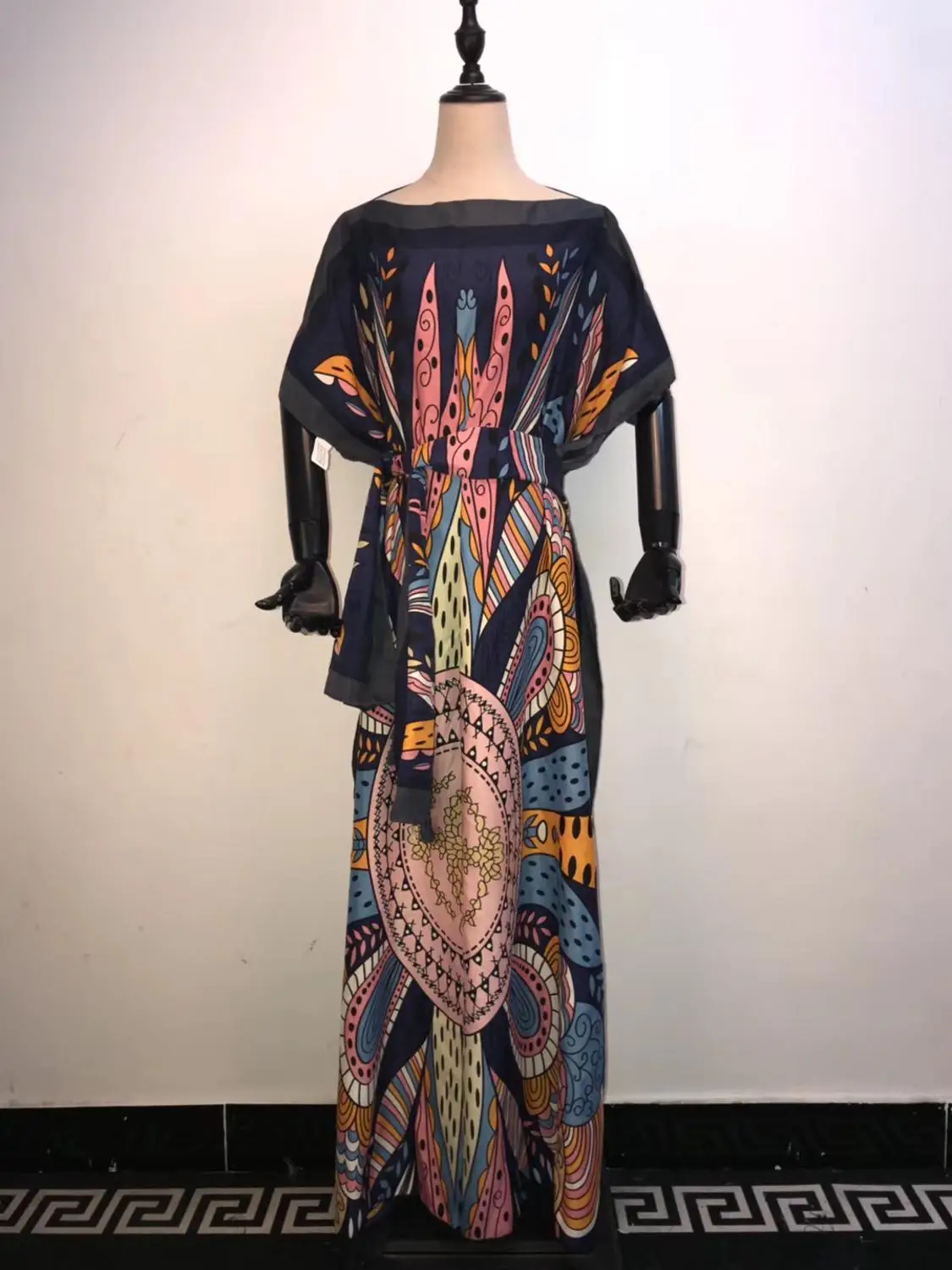 Большие классические длинные платья с принтом африканские женские Дашики