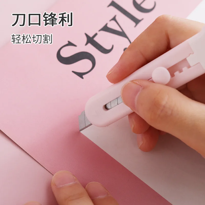 1PCS New Cute Cat's Paw Shape Portable Utility Knife Paper Cutter Cutting Paper Razor Blade Office Stationery Papelaria Escolar
