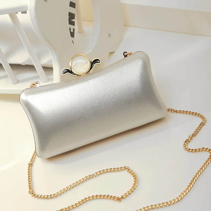 

Fashion Pearl Party Dress Evening Bag Luxury Diamond-studded Evening Dress Bag Bridal Dress Matching Clutch Bag Party Coin Bag