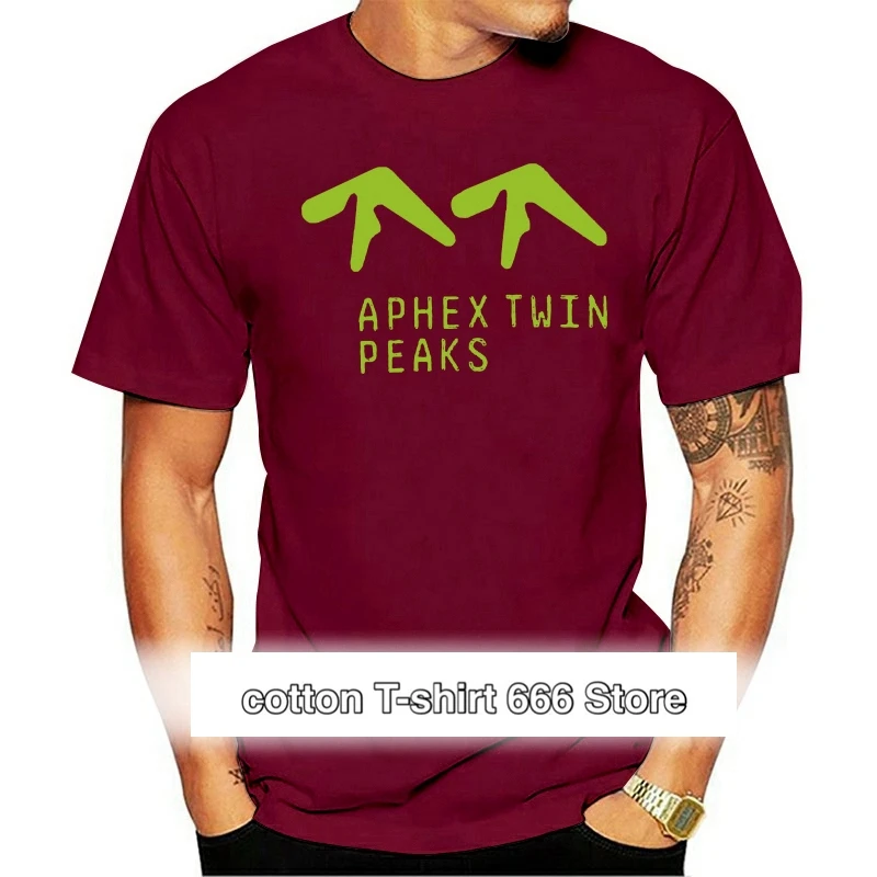

Nueva limitada Aphex Twin picos negro o Syro T camisa tamaolo