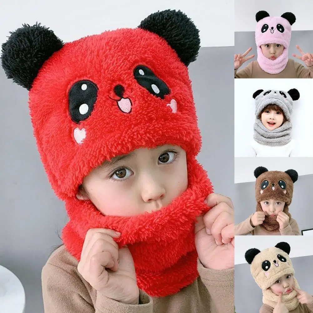 

2021 теплая шапка бини для девочки шарф с кольцом зимние шапки вязаные шапки шарф 2 шт. модная зимняя шапка шарф набор для детей