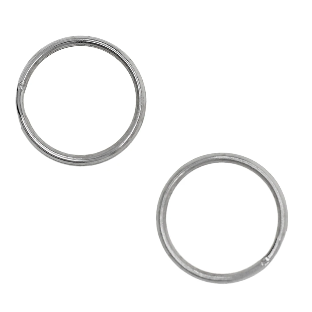 

50 шт., кольца для ключей, 20 мм