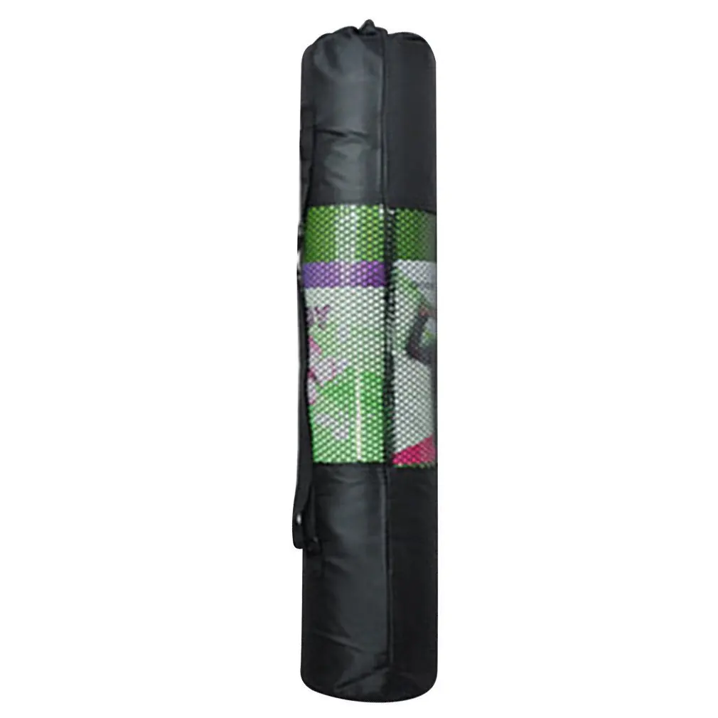 

Portable Yoga Bag Pilates Mat Mesh Case Bag Oxford Exercise Workout Carrier 67cm free shipping