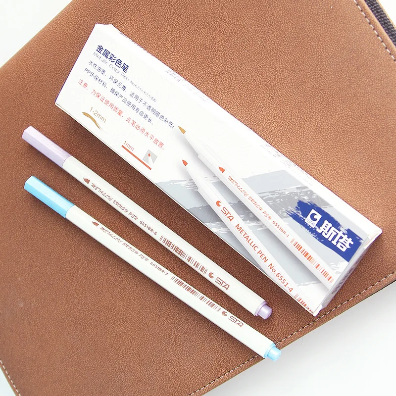 10 видов цветов 1 2 мм металлическая маркерная Ручка DIY Скрапбукинг поделки мягкая