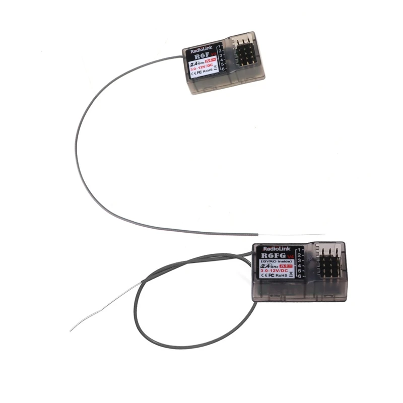 Радиоприемник R6FG R6F 2 4G 6-канальная система управления FHSS для RC4GS | Игрушки и хобби