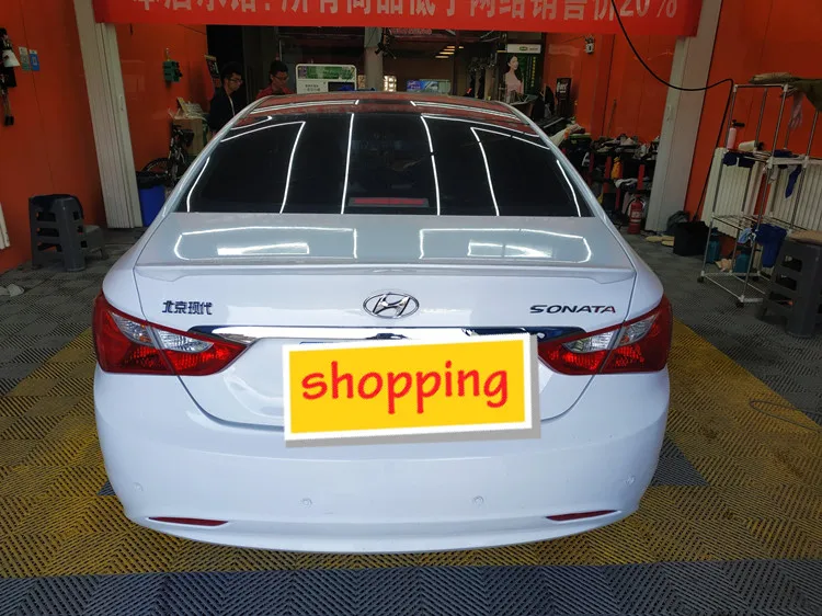 Для Hyundai Sonata 2011 2014 спойлер для украшения багажника автомобиля задний спортивный
