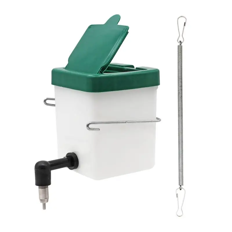 Поилка для кролика 500 мл пластиковая подвесная поилка домашних животных | Дом и