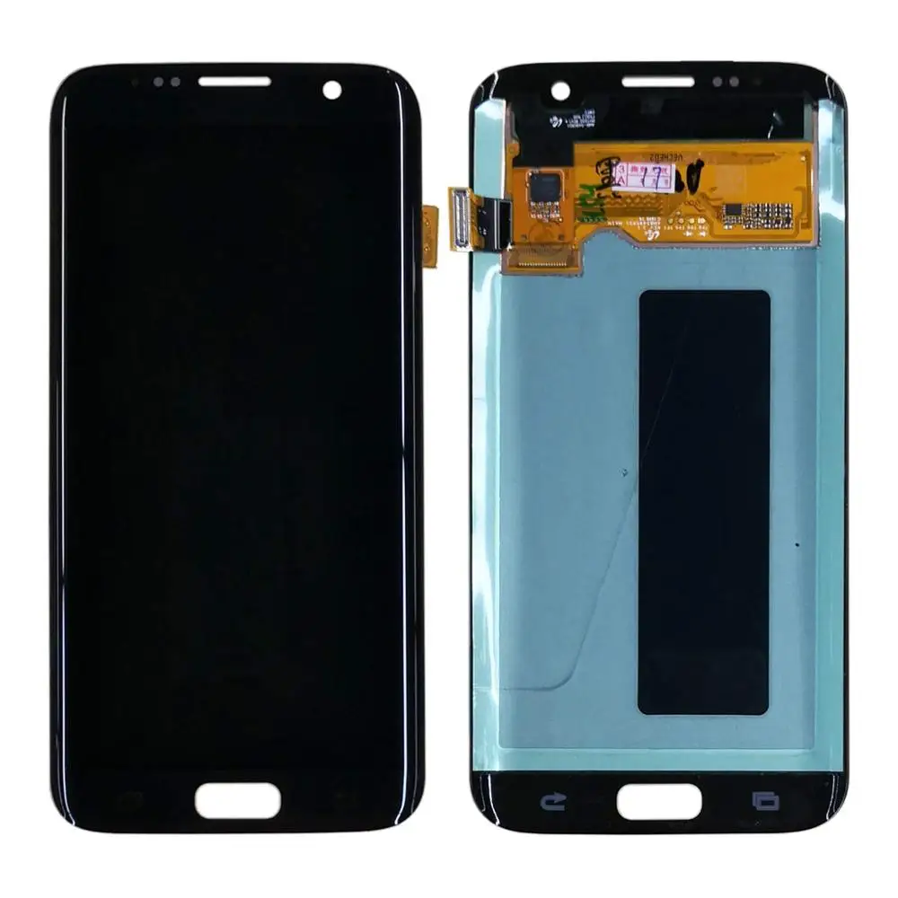 Super AMOLED 5,5 ''сменный ЖК-дисплей для SAMSUNG S7 Edge Pantalla G935 G935F с рамкой
