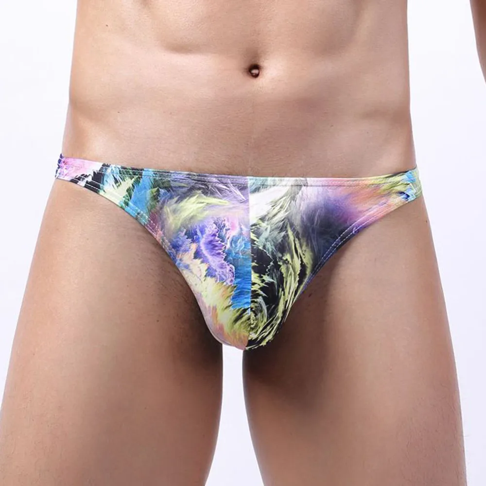 

Men Sexy Breathable Mid Rise Briefs Bulge Pouch Seamless Underwear Underpants Jockstrap Lingerie G-String Short Thong Bikini Men