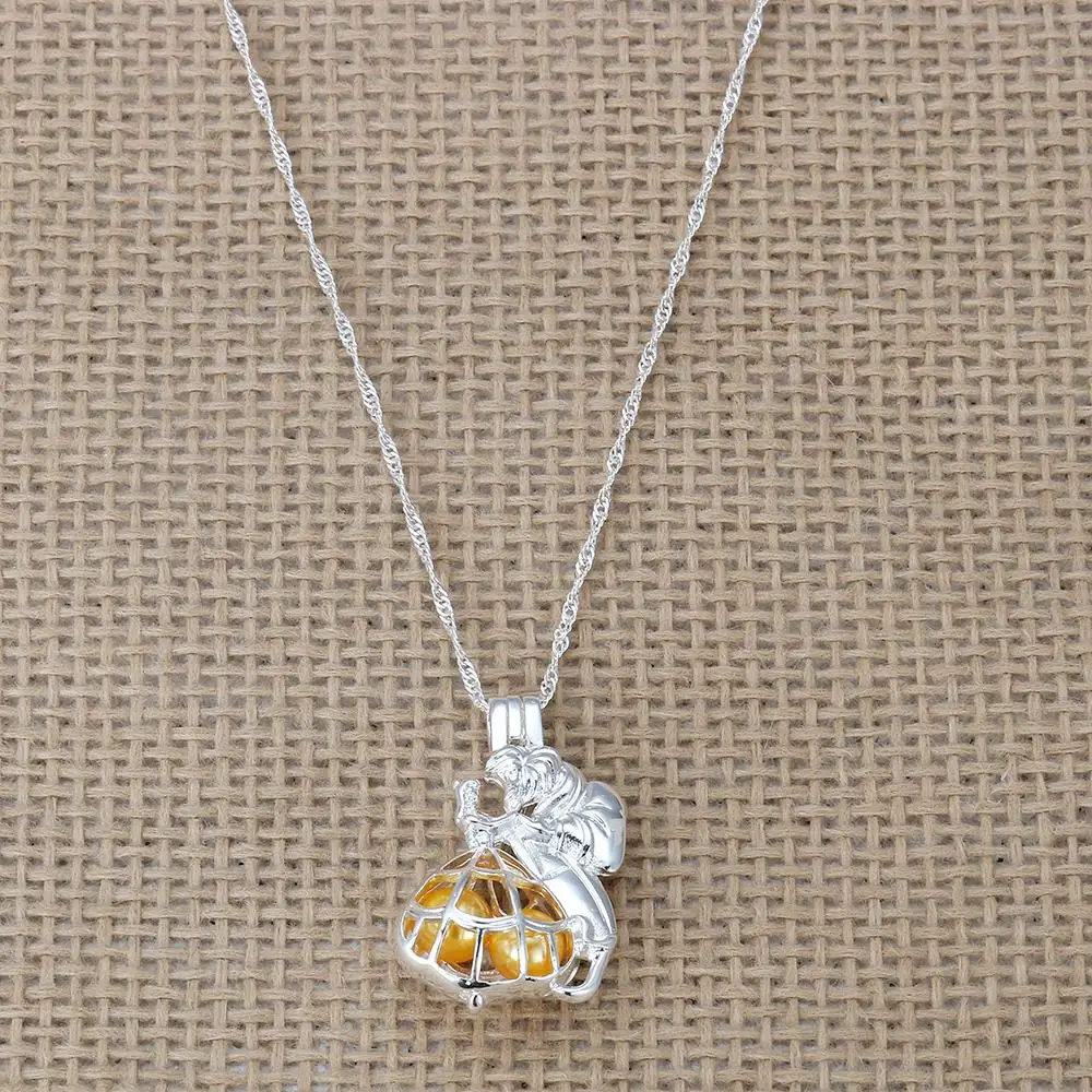 Чокер Harong Красавица и чудовище ожерелье из жемчуга кулон в стиле панк Длинные