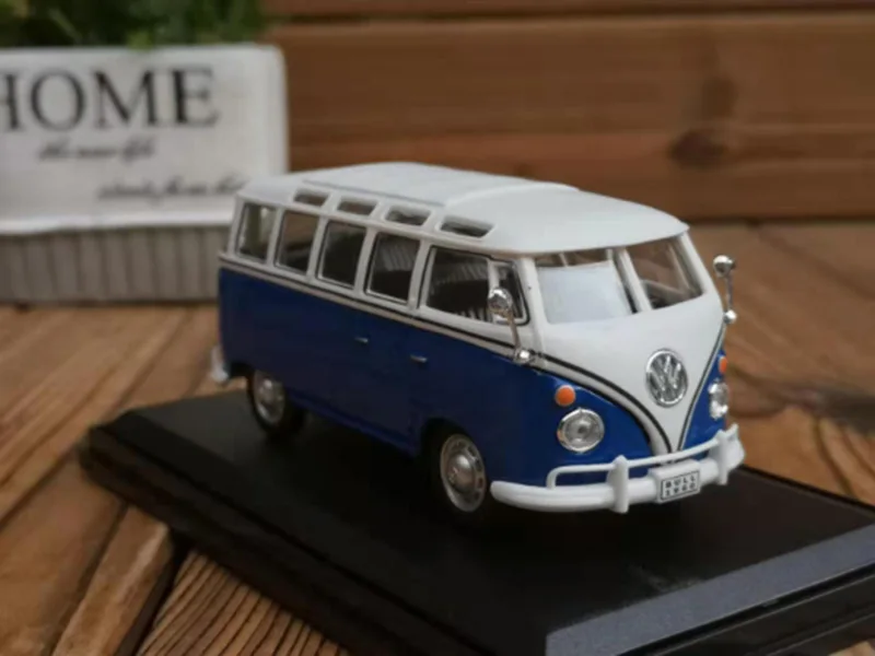 1/43 сплав Samba T1 автобус игрушечные машины металлическая модель эвакуатора коллекция игрушечный фургон автомобиль для детей