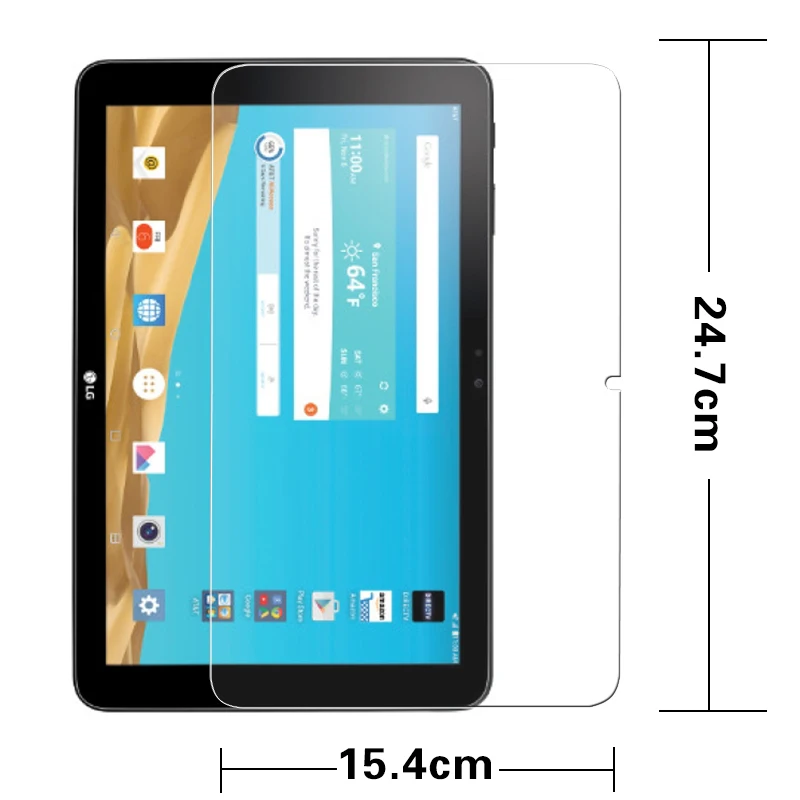 

10.1" Best 9H Tempered Glass film for LG G PAD X 10.1 V930 tablet HD protective film front Anti-shatter Screen Protector films