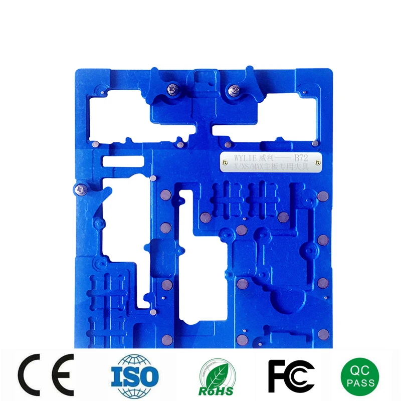 

Mainboard Fixture Stencil Reballing For Iphone X/XS/XS MAX CPU A11 A12 Multi-purpose Compound Fixed Clamp Fixture
