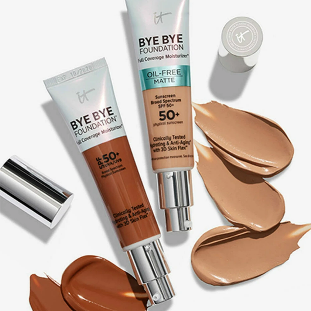 It Cosmetics Bye основа без масла матовое полное покрытие увлажняющий крем с SPF 50 +