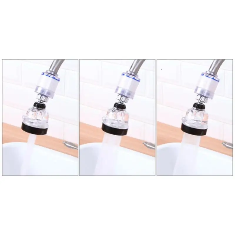 

3 Modes Faucet Aerator 360 Rotatable Kitchen Chlorine Removal Purify Splashproof Saving Tap Spray Water Faucet Filter