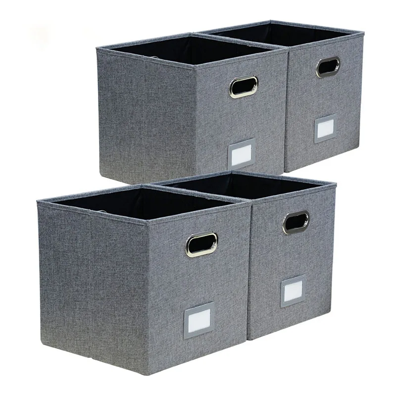 

New Large Folding Laundry Basket Toys Organizer Clothing Storage Box Dirty Clothes Bucket Cube Sundries Storage Basket Bins