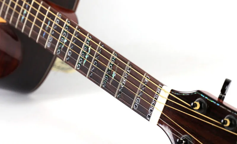 gitarre aufkleber gitarre griffbrett notizen etiketten aufkleber gitarre teile griffbrett fret decals akustische elektrische gitarre zubehör free