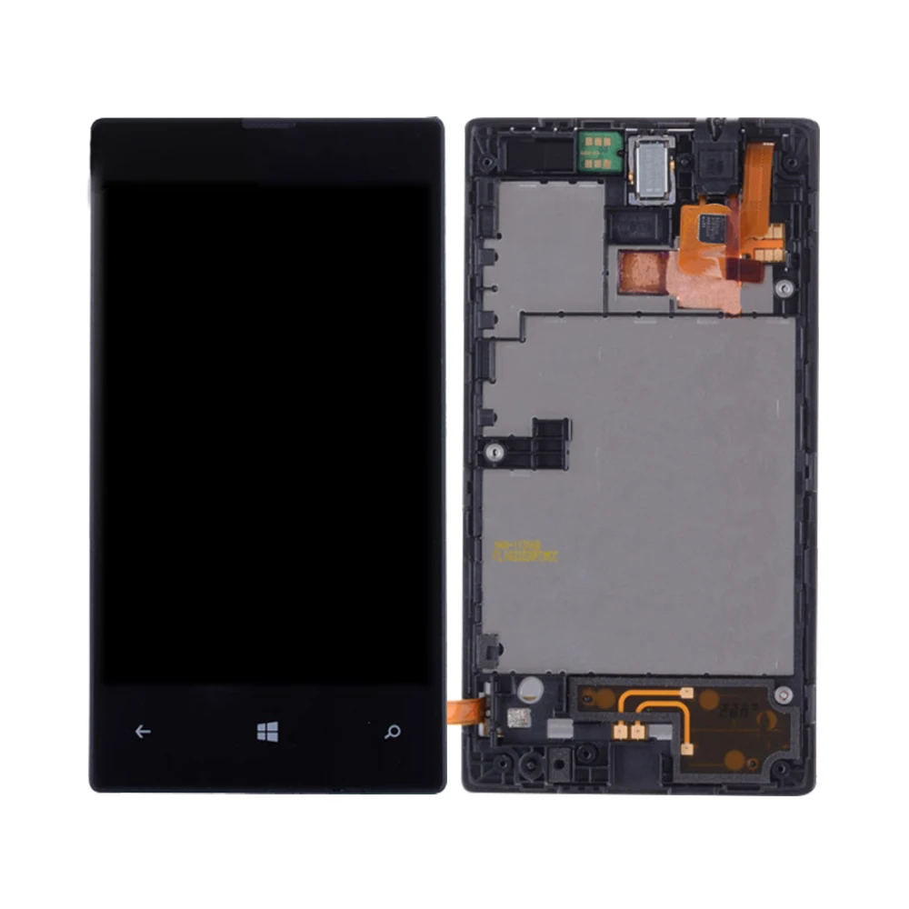 Оригинальный ЖК дисплей для Nokia Lumia 520 сенсорный экран дигитайзер в сборе с рамкой