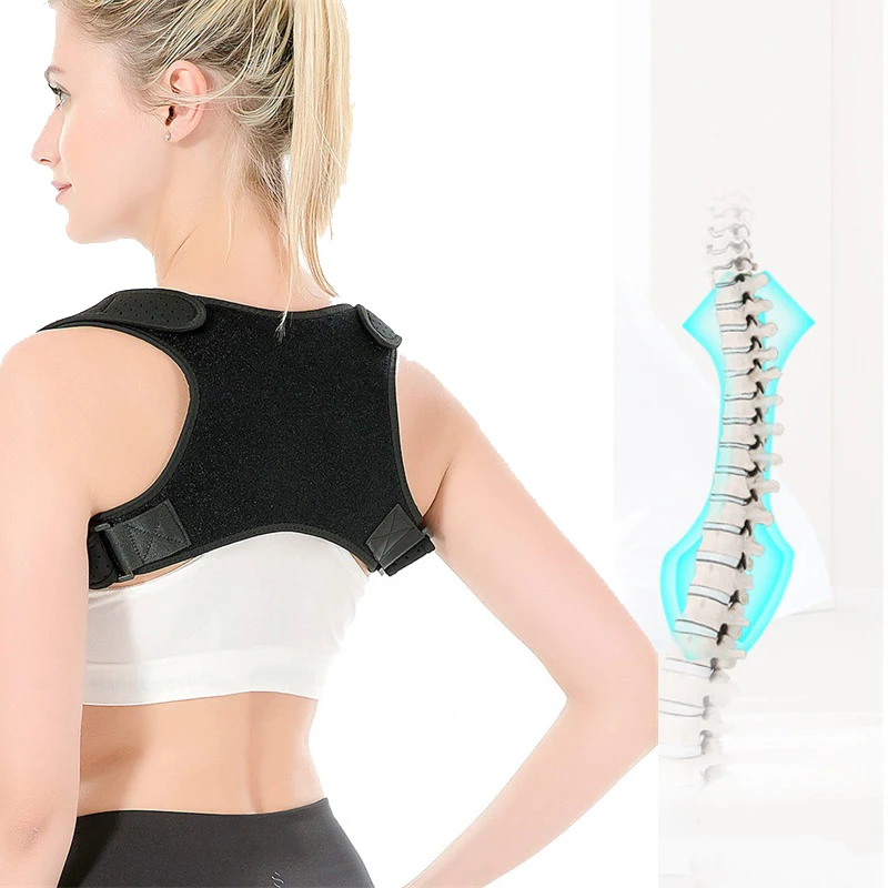 Корректор осанки для спины и плеч взрослых детей корсет поддержки